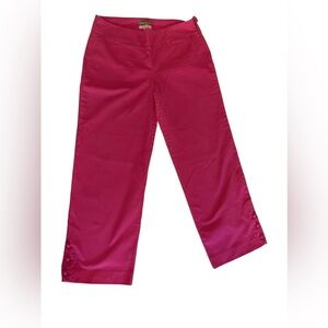 Lilly Pulitzer Palm Beach fit crop pants size 6.